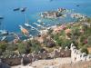 Blick von der Simena Burg auf die Kekova-Bucht